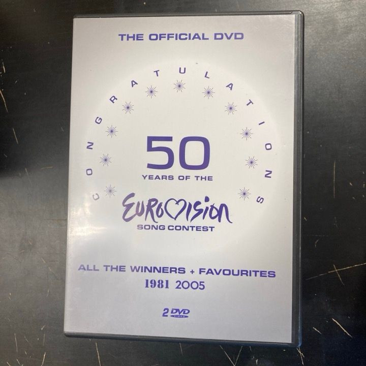 Congratulations (50 Years Of The Eurovision Song Contest 1981-2005) 2DVD (VG+/M-) -pop-